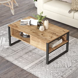 Hanah Home Mesa de Centro Ml34-A Pino Atlántico
